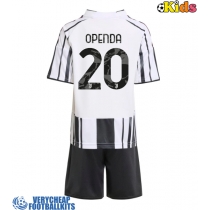 Juventus Lois Openda #20 Replica Home Minikit 2025-26 Short Sleeve (+ pants)